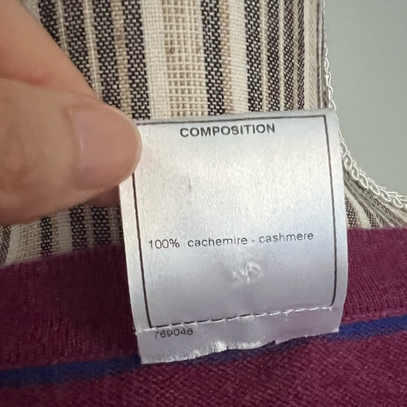CHANEL striped cardigan (Host Pick) - Picture 8 of 8